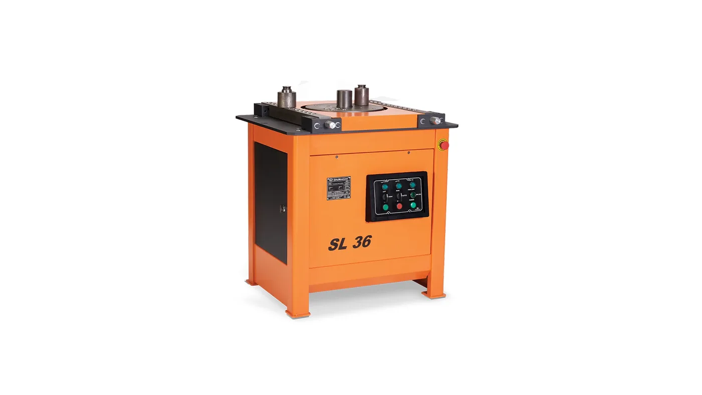 SL 36 — Betonstahl Biegemaschinen